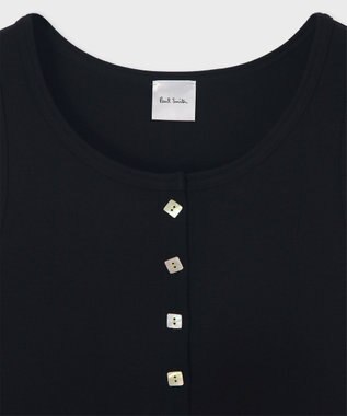 Paul Smith スクエアボタン タンクトップ ブラック
