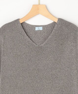 組曲 【先行予約・WEB限定】ルーズリーニット プルオーバー グレー系