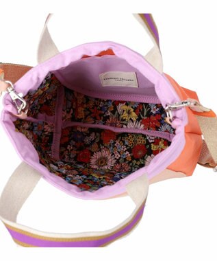 tsumori chisato CARRY キラミックスコンビ トートバッグ 2wayショルダー ネコ Sサイズ オレンジ