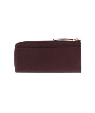 genten フレスコ　Ｌファスナー長財布 カシス