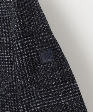 JOSEPH ABBOUD 【キング・洗える/リバーシブル/まるでニット】ツィーディーフリース ジャケット ネイビー系