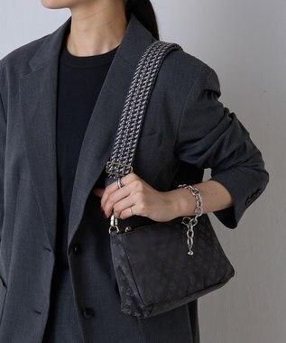 russet アレンジショルダーベルト【ミックステープ】(CE-1147) Gray