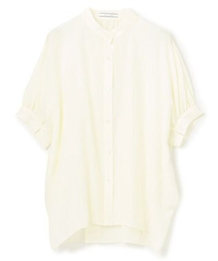 BEIGE， 【洗える】AMARYLLIS / シアーパフオーバーサイズブラウス Ecru