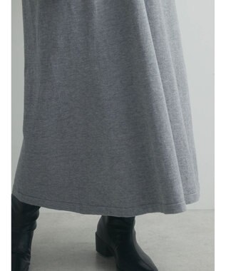 Green Parks armonia. 袖ボリュームニットワンピース Gray