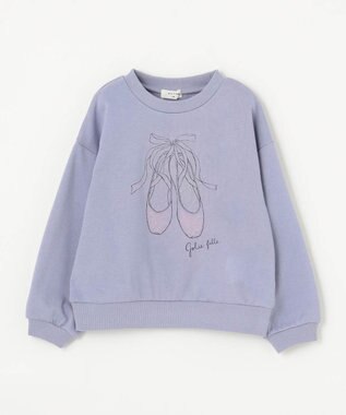 ANY KIDS 【WEB限定】7days 裏毛 トレーナー サックスブルー×シューズ