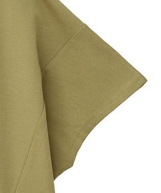 AMERICAN HOLIC 【接触冷感】フレンチスリーブコクーンプルオーバー Olive