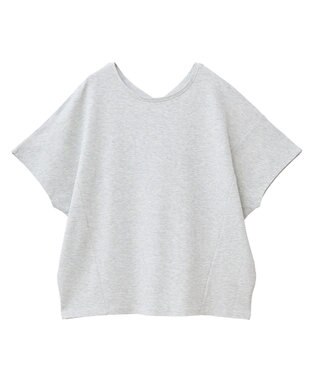 AMERICAN HOLIC 【接触冷感】フレンチスリーブコクーンプルオーバー Oatmeal