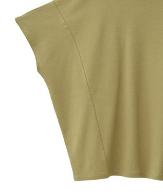 AMERICAN HOLIC 【接触冷感】フレンチスリーブコクーンプルオーバー Olive