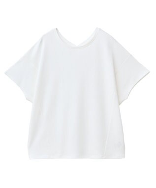 AMERICAN HOLIC 【接触冷感】フレンチスリーブコクーンプルオーバー Off White