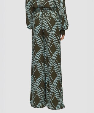 JOSEPH オープンウィーブ　トラウザーズ Palm Leaf/Chambray