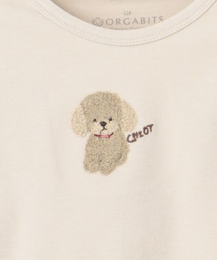 オーガビッツアニマル刺繍 長袖Tシャツ / any FAM KIDS | ファッション