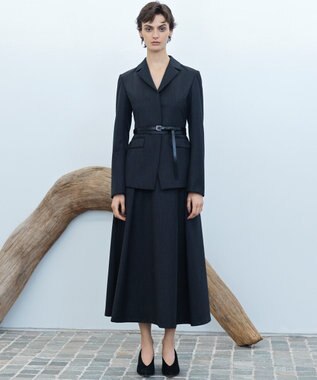 23区 【エステータ】ダブルロングベルト ブラック