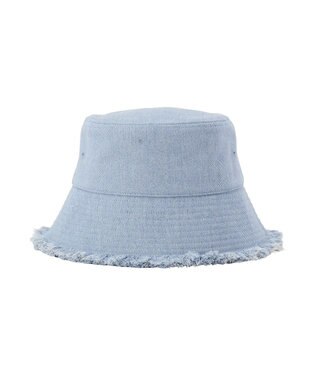 Green Parks フリンジバケットハット Light Indigo