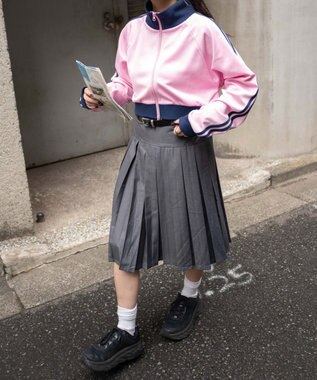 WEGO ショートトラックジャケット ピンク