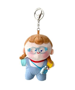 WEGO おしゃれガールぬいぐるみキーホルダー