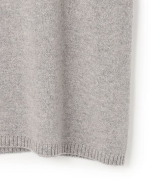 J.PRESS YORK STREET 【WOMEN】ウールカシミヤ ハイネックニット ライトグレー系