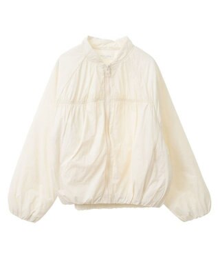 Green Parks 中綿シャーリングブルゾン Ivory