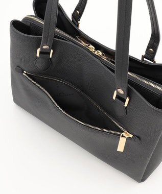 LA BAGAGERIE ベーシック　フェイクレザートート ブラック