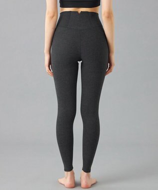 Chacott Chacott BALANCE PeachMoku レギンス ダークグレー杢