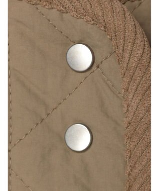 Green Parks キルティングミドル丈コート Beige