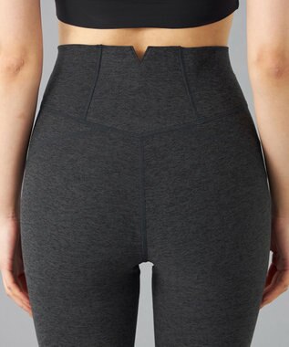 Chacott Chacott BALANCE PeachMoku レギンス ダークグレー杢