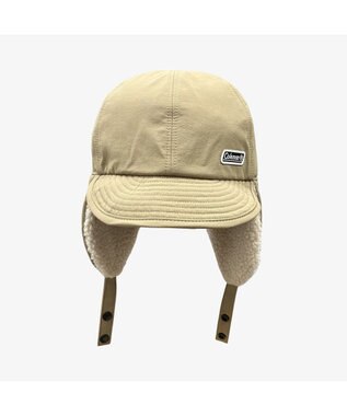 林八百吉商店 Coleman ボアリサイクルフライトキャップ ベージュ