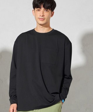 SHARE PARK MENS 【UNISEX】UVカット アートコラボロングTシャツ〈Hammock〉（L・XLサイズ） ブラック