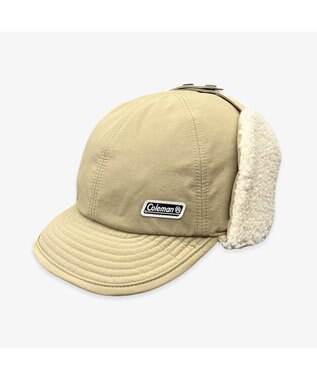 林八百吉商店 Coleman ボアリサイクルフライトキャップ ベージュ