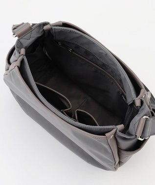 Y'SACCS 【ムック本掲載】タスランナイロンショルダーバッグ グレー