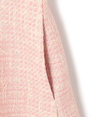 TOCCA 【洗える・消臭】 TWEED BLOSSOM ドレス ピンク系5