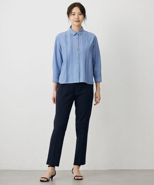 J.PRESS LADIES メタルコンビ ダブルリング ネックレス ウスゴールド系