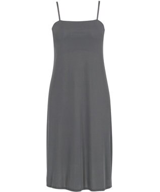 Wing カップ付きワンピース ラク きれいなバストシルエット 【シンクロブラワンピ】 キャミソール スリップ ET6022 ウイング／ワコール ダークブラウン