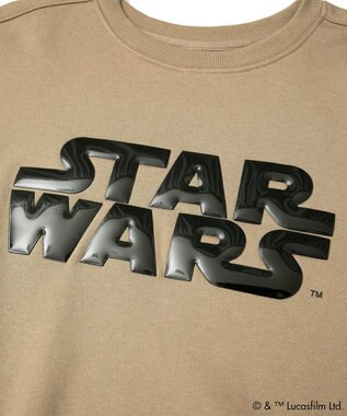 Green Parks ＳＴＡＲ　ＷＡＲＳ／メタルプリントスウェット Beige