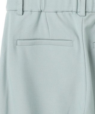 UNFILO 【ウエストゴム/14サイズ展開】beauty warm pants テーパード セージ