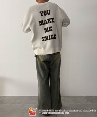 WEGO JERRY　ジャガードニット オフホワイト