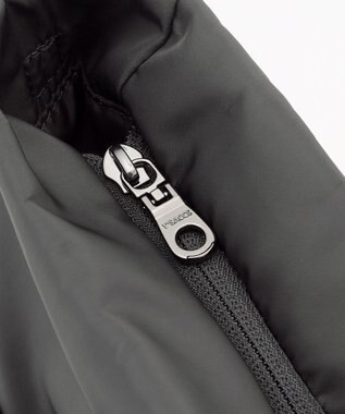 Y'SACCS ドローストリング コンビカラーリュックサック ダークグレー