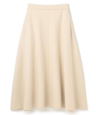 uncrave リバー フレア スカート（uncrave STANDARD） エクリュ