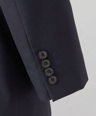 GOTAIRIKU 【御幸毛織】コンパクトヤーン Super120'sペーパープレス スーツ ネイビー系