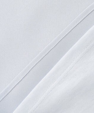 J.PRESS LADIES S プリーツシフォン カットソー サックスブルー系