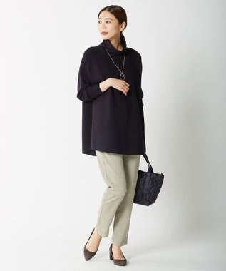 J.PRESS LADIES 【洗える】21ウェルストレッチコーデュロイ パンツ ライトグレー系