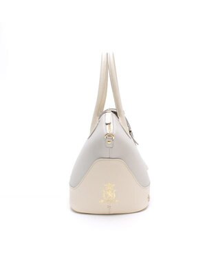 A.D.M.J. 【牛革】モーツァルト/バイカラーノーブルファスナートート25cm(ショルダーストラップ付) DAUPHIN×MOON