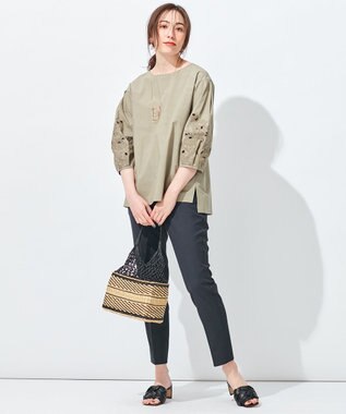 自由区 MAISON N.H PARIS ネットカゴバッグ ブラック系