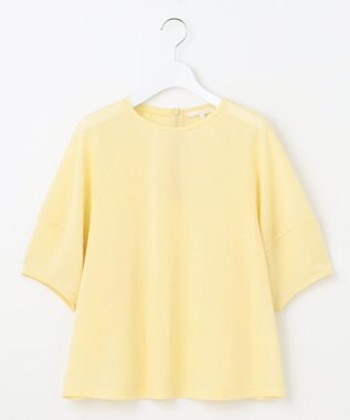 自由区 S 【カタログ掲載・洗える】シアーフライス Tシャツ カスタード