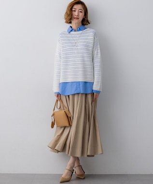 23区 【WEB限定】グラスホルダー ネックレス シルバー系