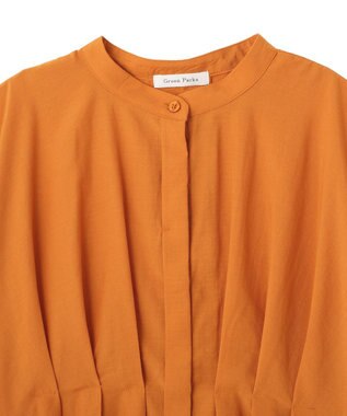 Green Parks 【WEB限定】ウエストタックシャツチュニックⅢ Orange