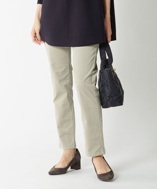 J.PRESS LADIES 【洗える】21ウェルストレッチコーデュロイ パンツ