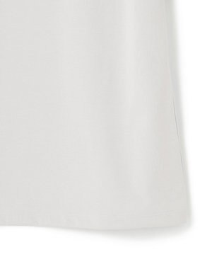 ICB L 【接触冷感・UVケア・防シワ・洗える】スーペリアジャージー 半袖Vネックプルオーバー ライトグレー系