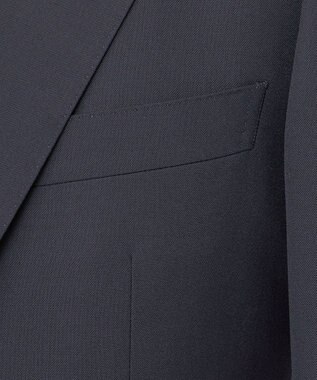 GOTAIRIKU 【御幸毛織】コンパクトヤーン Super120'sペーパープレス スーツ ネイビー系