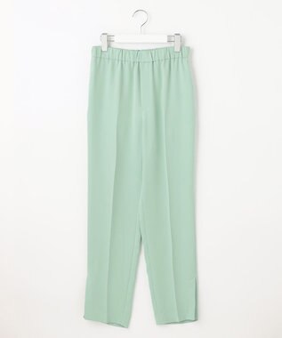 UNFILO カラー テーパードパンツ ライトグリーン