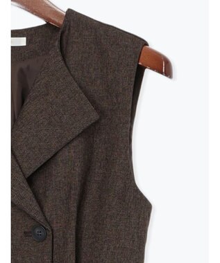 Te chichi ツイーディーダブルコンビネゾン ブラウン